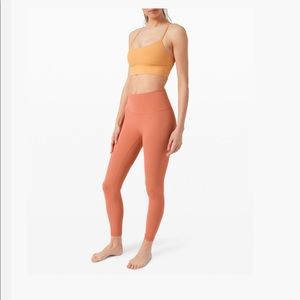 Lululemon Leggings High Rise HR Wunder Under Tight CORAL 6